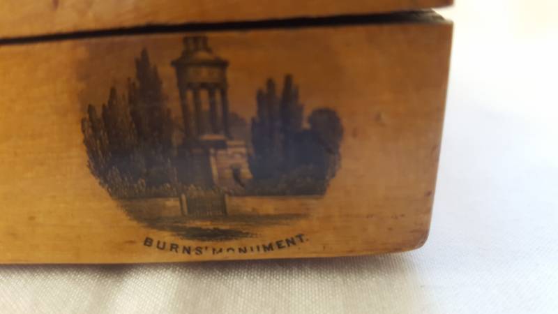 Mauchline Ware Card Box