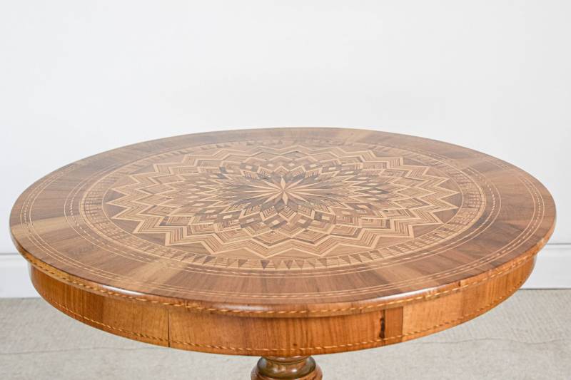 Sorrento Marquetry Table