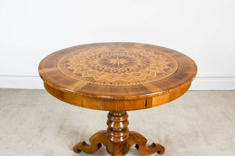 Sorrento Marquetry Table