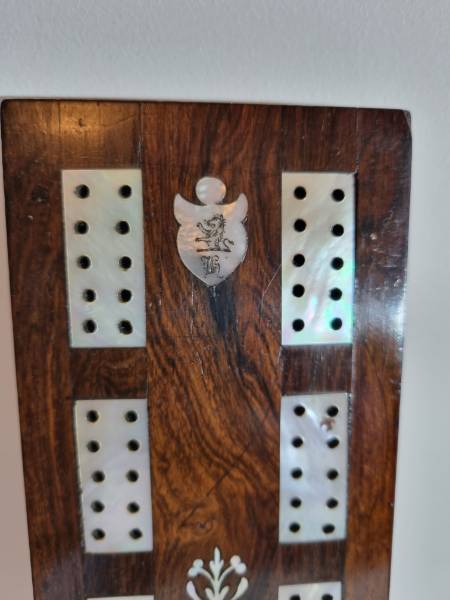 Country House Solid Rosewood and Mother of Pearl
