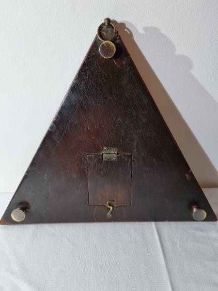 Triangular Tunbridge Ware Cribbage Board