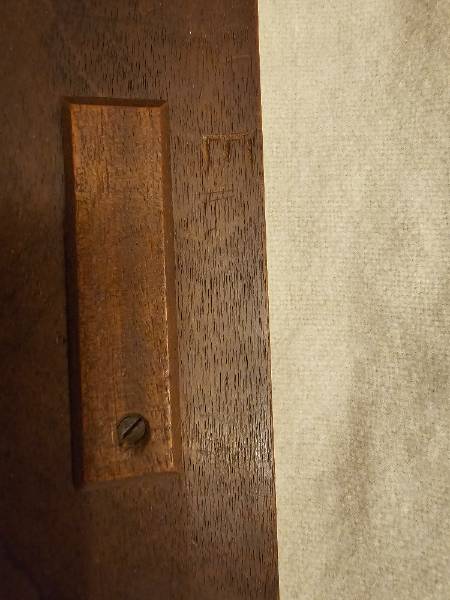Late Edwardian Military Stamped Cribbage Board 